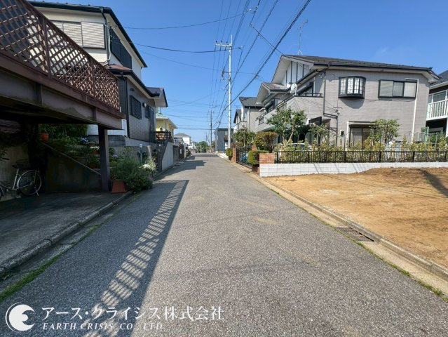 【前面道路含む現地写真】 | 柏市みどり台2丁目 | のんびりした毎日を送りたい方にもおすすめ♪好きなスタイルで自由のに建築できるのも嬉しいポイント！