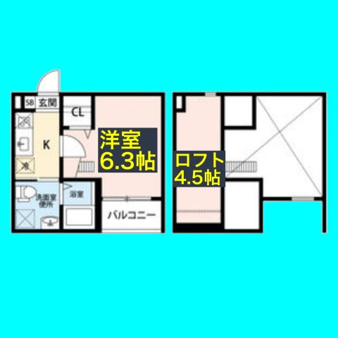 リブルゾンの間取り