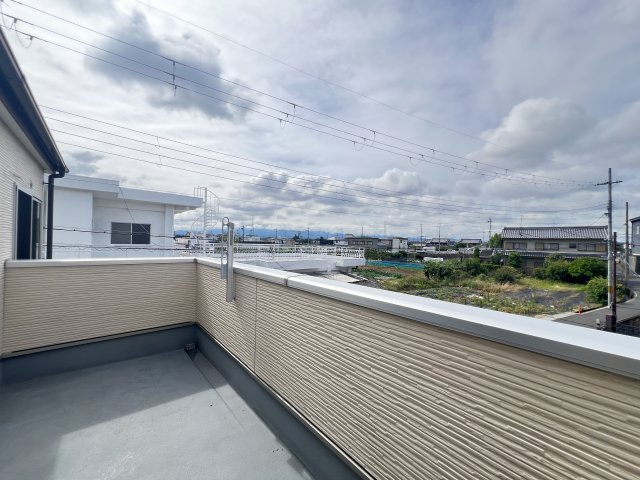 広陵町大字古寺のバルコニー|南向きのバルコニーです。