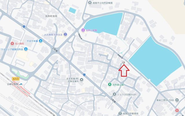姫路市別所町別所　中古戸建の地図