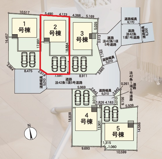 Cradlegarden　 水戸市平須町　第8　2の前面道路含む現地写真|敷地面積約55坪。並列駐車可能です。気になる他の物件と合わせての現地ご案内も可能です。HPから、またお電話でも、お気軽にお問い合わせください。