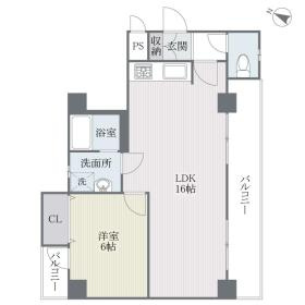 新品家具付きマンション薬院9(KaGood福岡)の間取り|※間取りと異なる場合は現状を優先します。