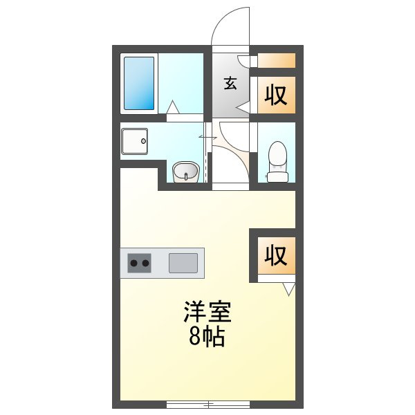コンフォート小山の間取り|コンフォート小山