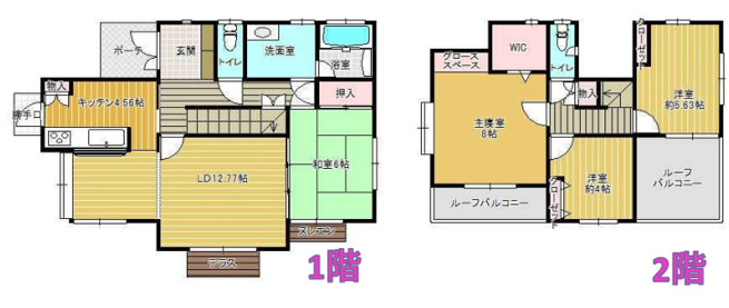 千葉市花見川区み春野　中古戸建