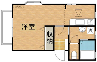 【間取り】 | インティアマウンテンB