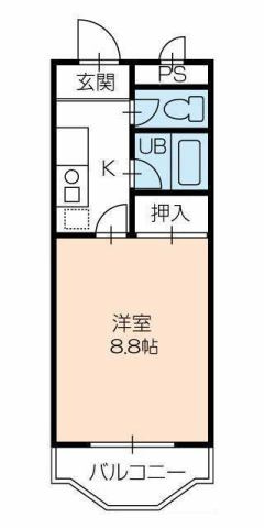 フィオーレ88の間取り