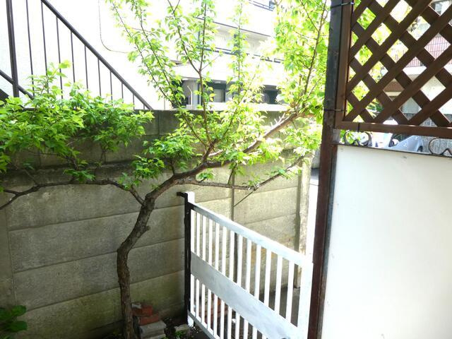 マンション牧野の庭|お庭も活用できます