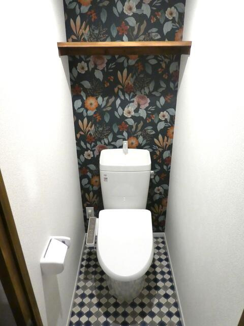 マンション牧野のトイレ|落ち着いたトイレです