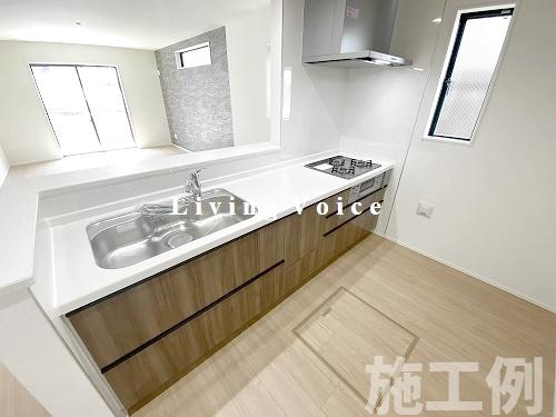 【仲介手数料０円】綾瀬市寺尾釜田2期　新築一戸建てのキッチン|綾瀬市寺尾釜田2期　新築一戸建て