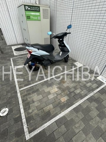 コンシェリア浅草のその他共用部分|バイク置き場