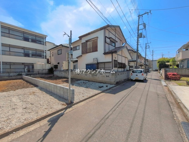 所沢市けやき台1丁目・全2棟　新築一戸建　1号棟　～3階建～の前面道路含む現地写真|現地写真（2026年5月19日撮影）
