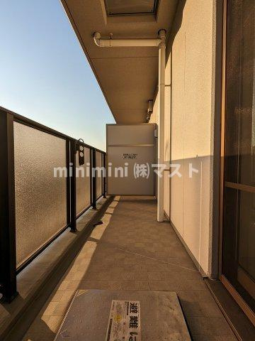 フォルテ福島のバルコニー|別部屋参考写真です。