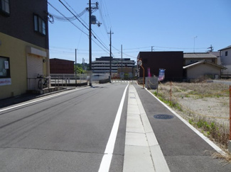 【前面道路含む現地写真】 | 川西市東畦野6丁目2　建築条件無土地