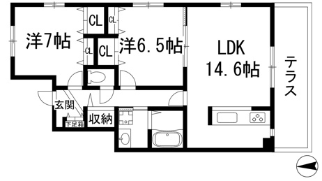 【間取り】