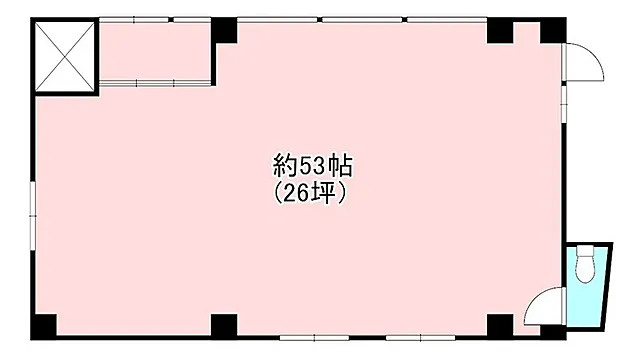 守山市吉身１丁目の事務所の間取り