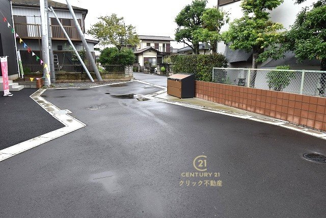 Cradlegarden　 水戸市平須町　第8　4の前面道路含む現地写真|現地撮影（2026年8月）