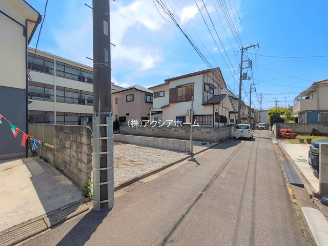 所沢市けやき台1丁目・全2棟　新築一戸建　2号棟　～3階建～の前面道路含む現地写真|現地写真（2026年5月19日撮影）