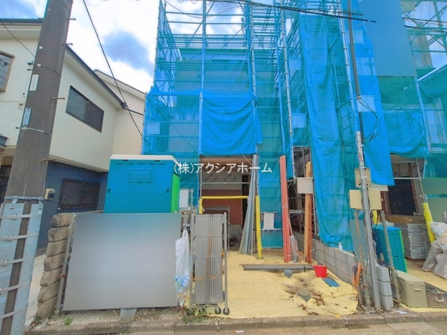 所沢市けやき台1丁目・全2棟　新築一戸建　2号棟　～3階建～の外観|現地写真（2026年8月21日撮影）