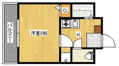 ラフィネＡの間取り