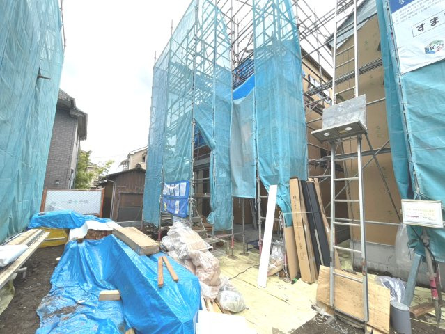 昭島市拝島町１丁目　全５棟　２号棟の外観