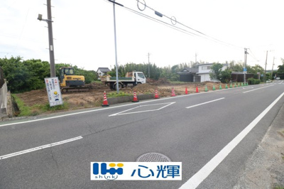 【前面道路含む現地写真】 | 西岐波字吉田・土地（東側119坪） | 現地（2026年5月22日）