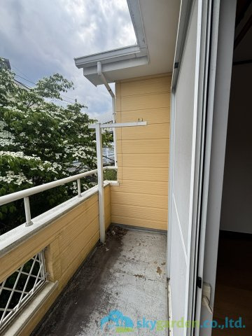 秦野市南矢名　中古戸建のバルコニー