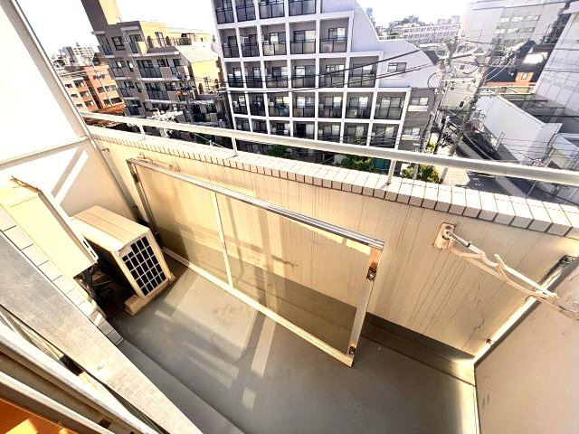 リモージュ岡本のバルコニー