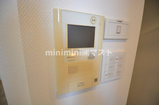 大阪市西区北堀江１丁目の賃貸マンションのセキュリティ