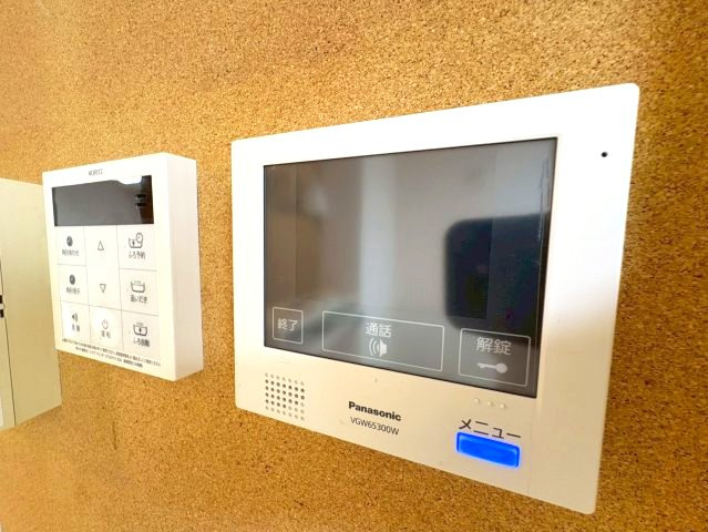 グロリアハイツはびきのA棟のセキュリティ
