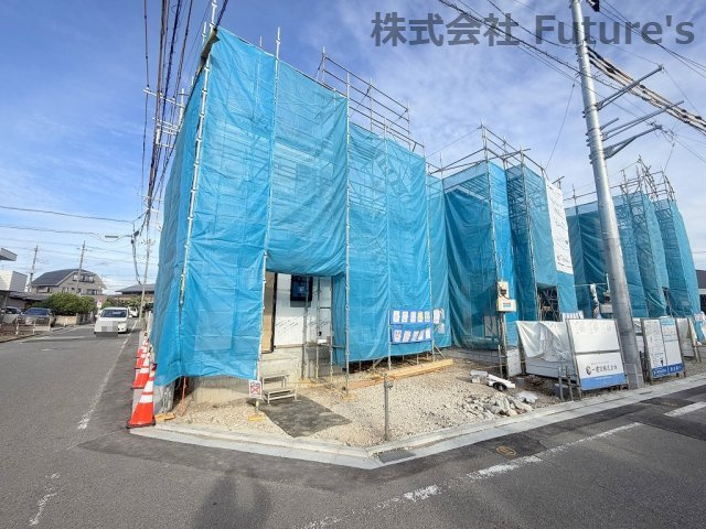 八潮市八潮7丁目　新築戸建　全5棟　4号棟の外観|TX「八潮」駅バス6分『円照寺』停歩2分