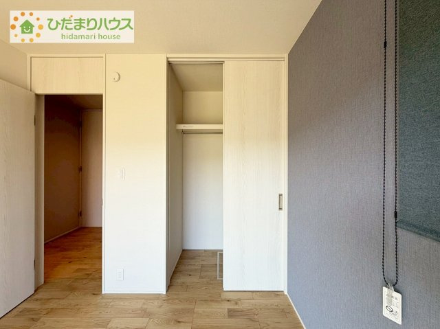 【収納】 | 桜川市真壁町下谷貝　中古戸建 | ハンガーパイプ付でお洋服の出し入れもラクラクです！