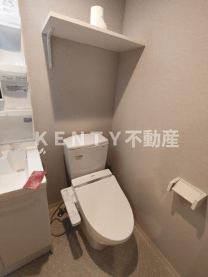 【トイレ】 | リヴシティ大森町 | 落ち着いた色調のトイレです