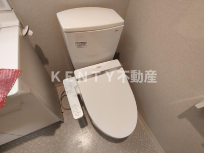 【トイレ】 | リヴシティ大森町 | ゆったりとした空間のトイレです