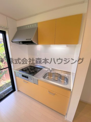【キッチン】 | 　キャルムコート星田 | キッチンでお料理をお楽しみください