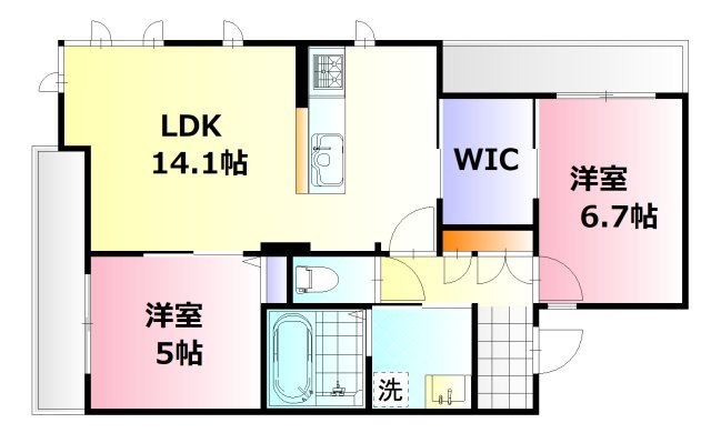 【間取り】 | La Fonte