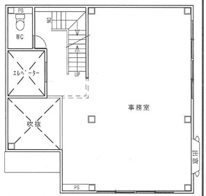 上野西３丁目テナントの間取り