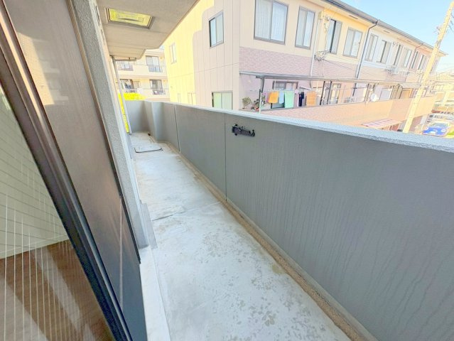 ハビタットセレッソⅢのバルコニー|※建築中の為、実際のお部屋と仕様が異なるケースがございます。