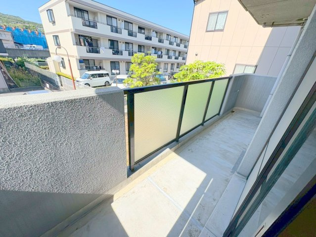 ハビタットセレッソⅢのバルコニー|※同建物の類似写真となります。