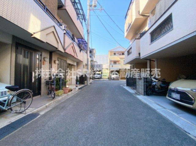 川田1丁目中古戸建の前面道路含む現地写真|前面道路含む現地写真です