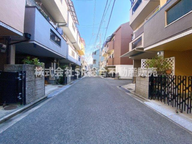川田1丁目中古戸建の前面道路含む現地写真|前面道路含む現地写真です