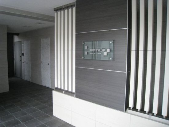 タワービレッジのエントランス|建物の内部です