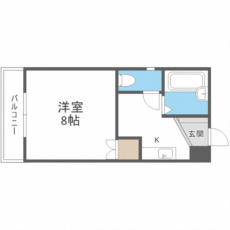 サバービア都府楼の間取り|別号数タイプ