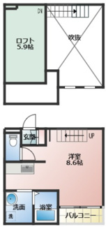 【間取り】 | ソレイユ十王 | 現況優先