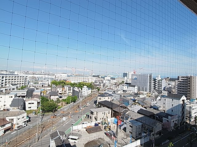 御崎北ビルの展望|海も見える眺望、上層階につき見晴らし良好