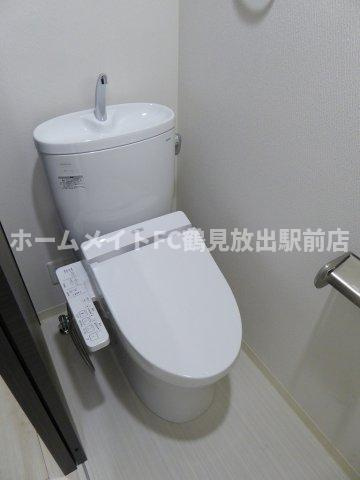大阪市東成区深江北２丁目の賃貸マンションのトイレ