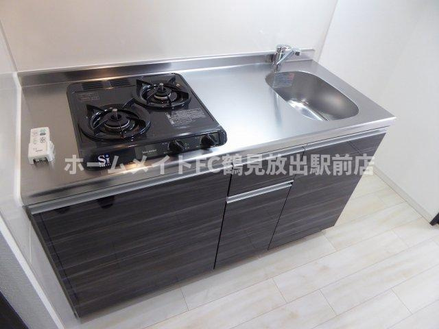 大阪市東成区深江北２丁目の賃貸マンションのキッチン