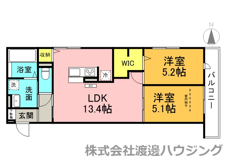 セジュール ルポの間取り