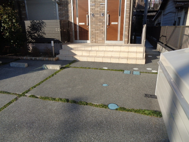 ブルーノ　カーサＢのエントランス
