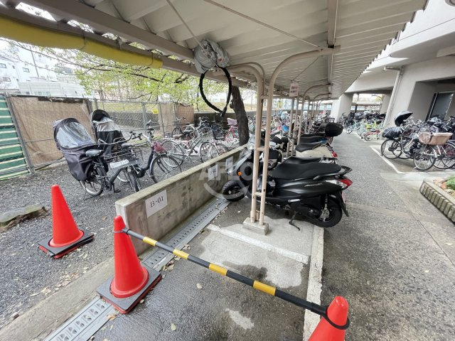 朝日プラザ長堀西のその他共用部分|朝日プラザ長堀西　バイク置き場