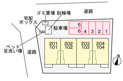【駐車場】 | ブラウンヒルズ | 駐車場